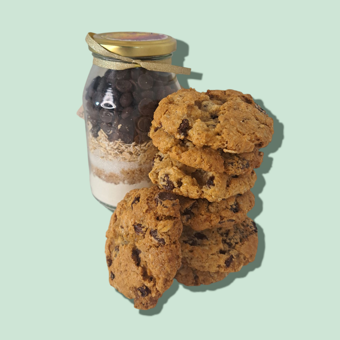 Dark Oaties Cookie jar