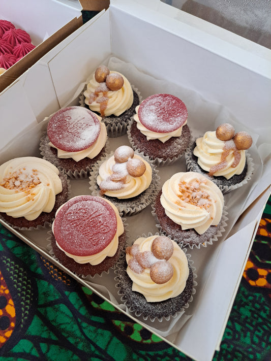 Christmas cupcakes