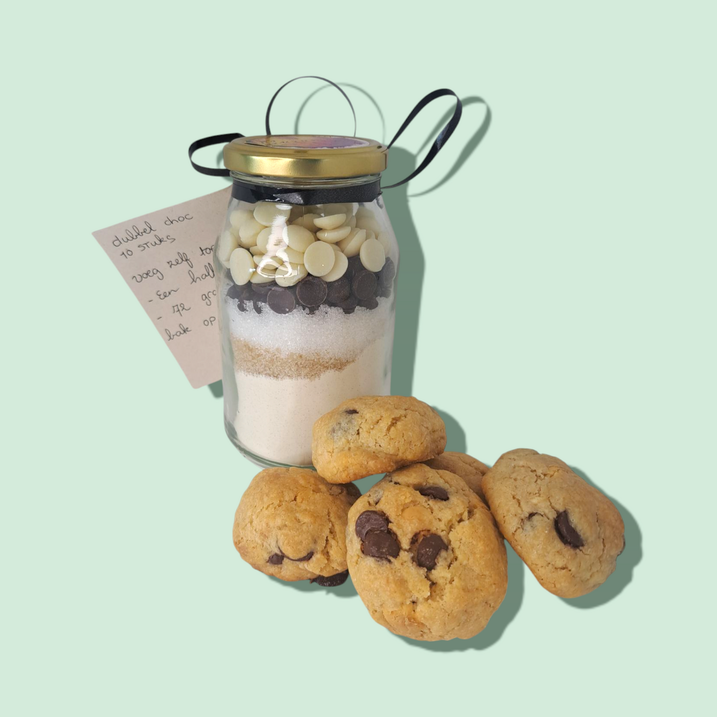 Double chocolate cookie jar