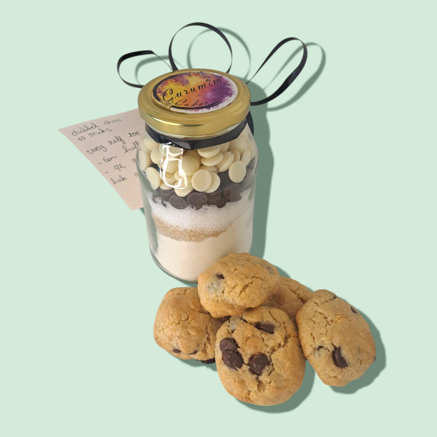 Double chocolate cookie jar